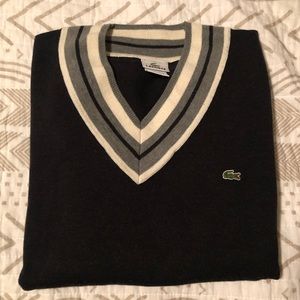 Men’s Lacoste V-neck sweater